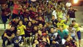 Jogadores do Sport comemoram com a torcida
